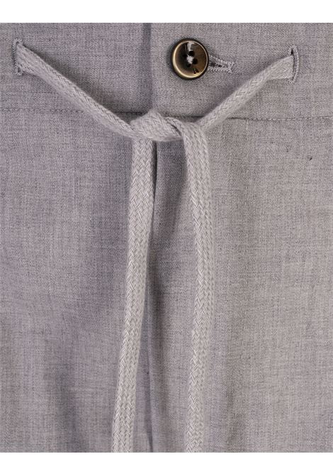 Pantaloni Soft In Tecno Lana Grigia PT TORINO | TSCNZA0CL1-SD670210